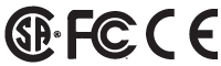 CSA FCC CE